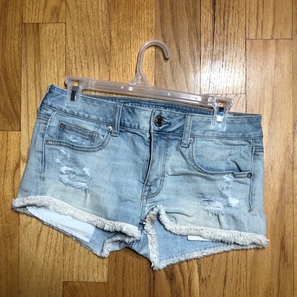 size 6 denim shorts